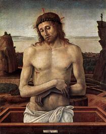 Dead Christ in the Sepulchre - Giovanni Bellini
