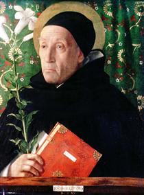 Portrait of Fra Theodoro da Urbino - Giovanni Bellini