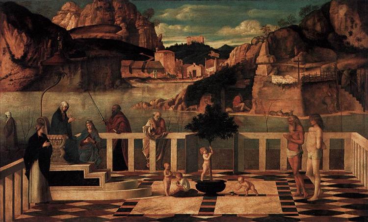 Sacred Allegory, 1490 - 1500 - Giovanni Bellini