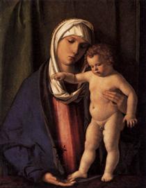 Богородица с младенцем - Джованни Беллини