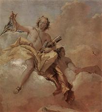Apollo and Diana - Giandomenico Tiepolo