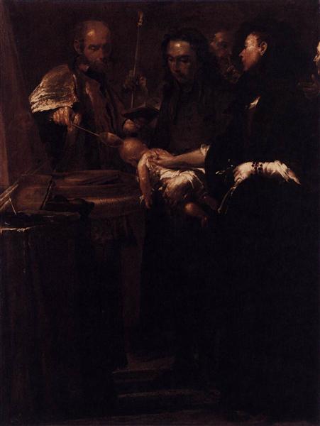 The Seven Sacraments - Baptism, 1712 - Джузеппе Мария Креспи