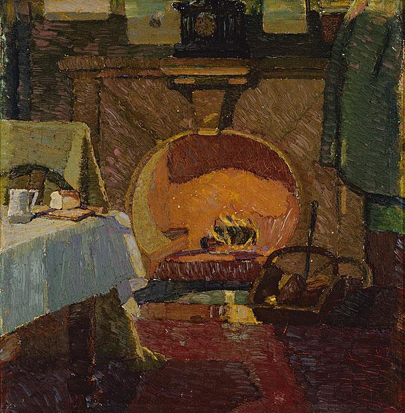 Firelight, 1919 - Grace Cossington Smith