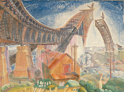 The Bridge in Curve, 1930 - Grace Cossington Smith