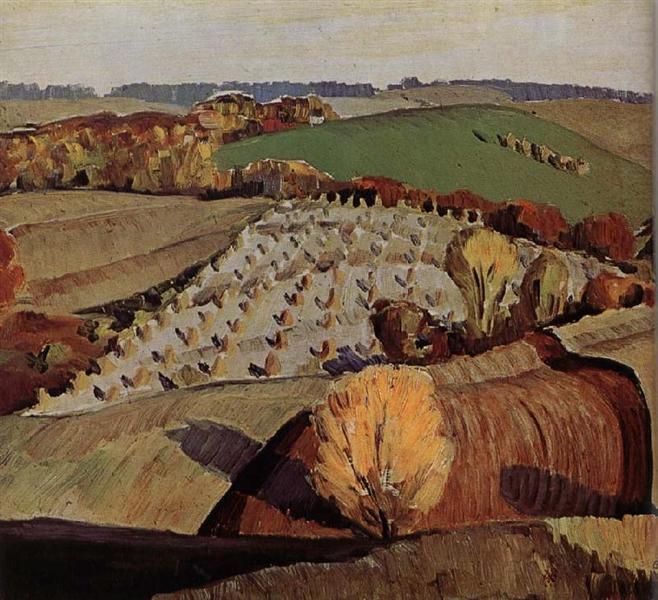 Landscape, 1931 - Грант Вуд