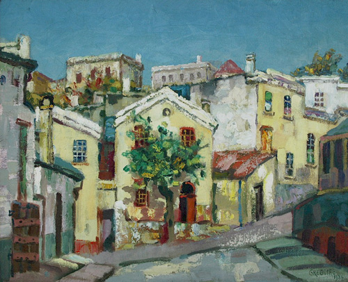 Malay Quarter, Cape Town, 1934 - Gregoire Boonzaier