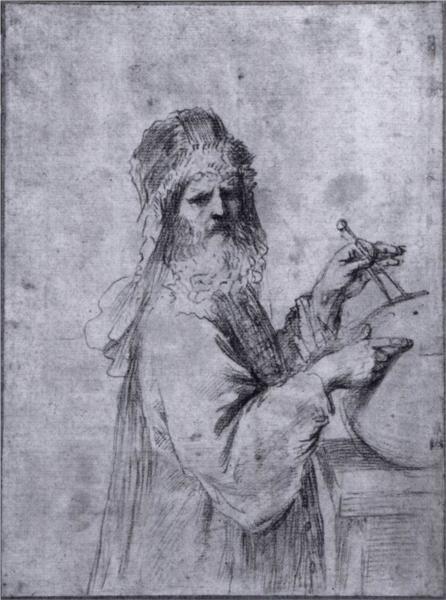 A Cosmographer, 1660 - Giovanni Francesco Barbieri