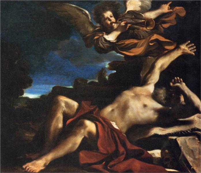 The Vision of St Jerome, 1620 - Гверчино