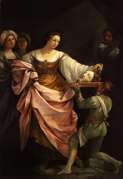 Salome with the head of St. John Baptist, 1640 - Гвідо Рені