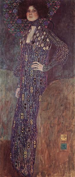 Portrait of Emilie Flöge, 1902 - Gustav Klimt