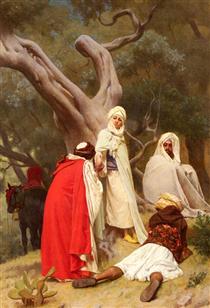 Reception Of An Emir - Gustave Boulanger
