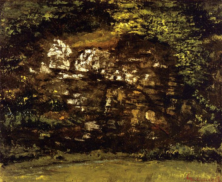 In the Woods, c.1860 - Gustave Courbet