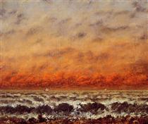 Seascape - Gustave Courbet