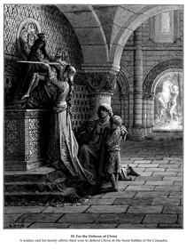 For the Defense of Christ - Gustave Dore