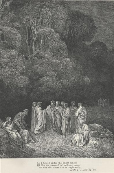 Inferno Canto 4 - Gustave Dore