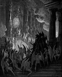 Satã em Conselho - Gustave Doré