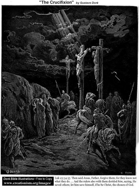 A Cruxificação - Gustave Doré