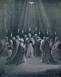 The Descent Of The Spirit - Gustave Dore
