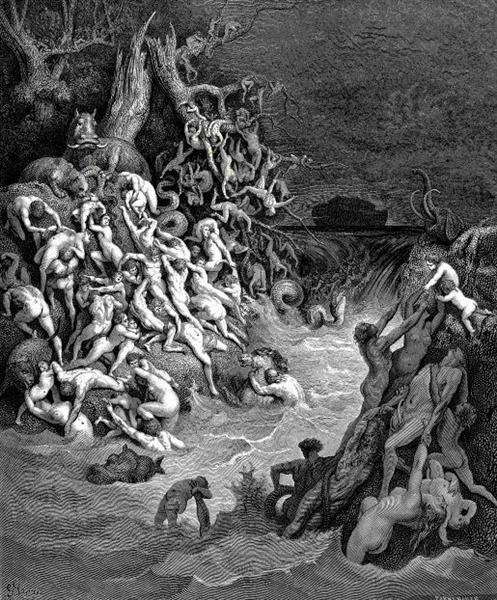 World Destroyed by Water - Gustave Doré
