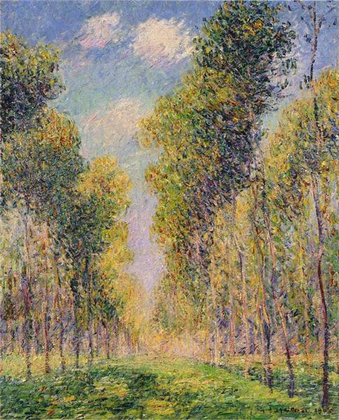 Alley of Poplars, 1900 - Gustave Loiseau