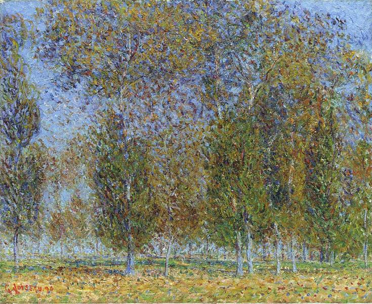 Autumn near Saint Cyr du Vaudreuil, 1899 - Гюстав Луазо