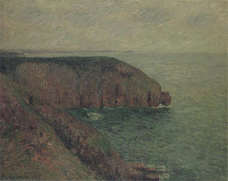 Cliffs at Fecamp, 1902 - Гюстав Луазо