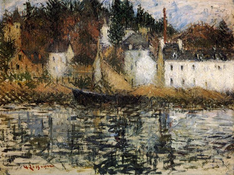 The Quay at Pont Aven - Gustave Loiseau