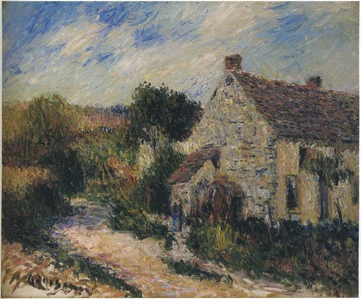 Village Road - Gustave Loiseau