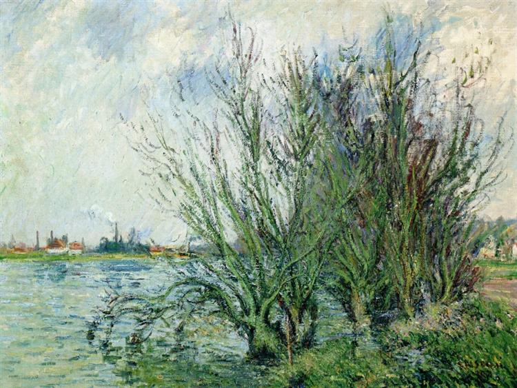 Willows, Banks of the Oise, 1908 - Гюстав Луазо