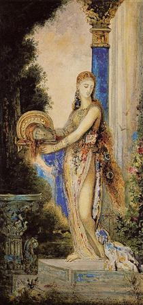 Salome with Column - Gustave Moreau