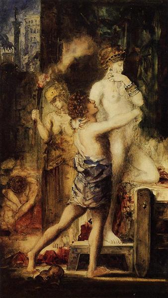 The Execution of Messalina, 1874 - Gustave Moreau
