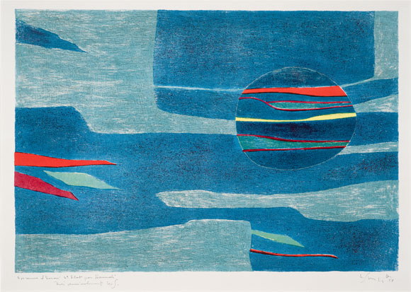 Provence Soleil Mer Froide, 1958 - Gustave Singier