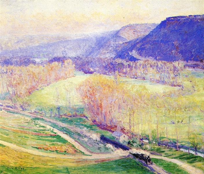 The Valley of the Seine, 1910 - Ги Роуз