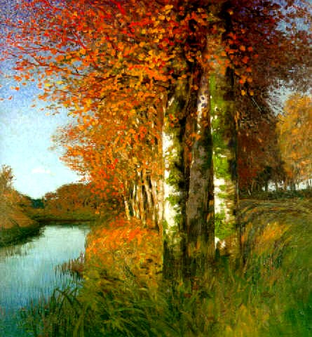 Birken am Moorgraben, 1896 - Hans am Ende