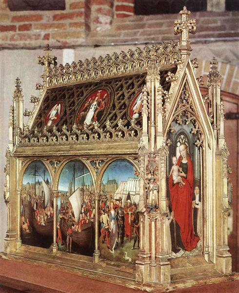 The Reliquary of St. Ursula, 1489 - Ганс Мемлінг