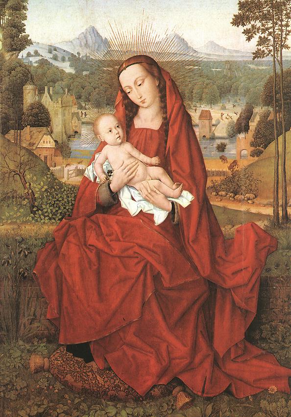 La foi catholique au Moyen-Âge - Bourgogne – Flandre – Art – Peinture- Musique – Symbolisme – Types de vies religieuses  Virgin-and-child