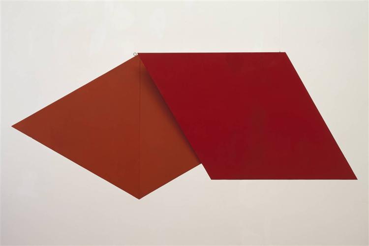 Spatial Relief (red) REL 036, 1959 - Hélio Oiticica