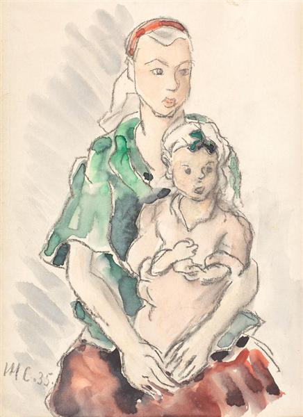 Maternity, 1935 - Henri Catargi