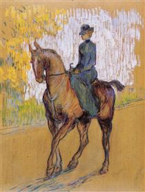 Amazone - Henri de Toulouse-Lautrec