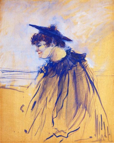 At Star , Le Havre (Miss Dolly, English Singer), 1899 - Henri de Toulouse-Lautrec