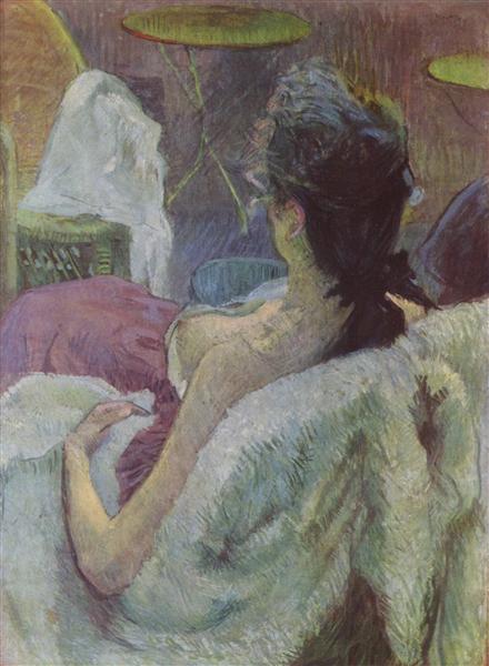 Ruhendes Modell, 1896 - Henri de Toulouse-Lautrec