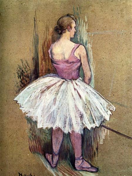 Standing Dancer, 1890 - Анри де Тулуз-Лотрек