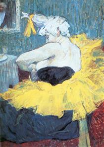La payasa Cha-U-Kao - Henri de Toulouse-Lautrec