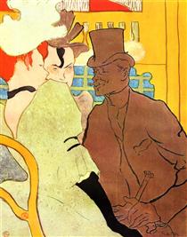 L'Anglais au Moulin-Rouge - Henri de Toulouse-Lautrec
