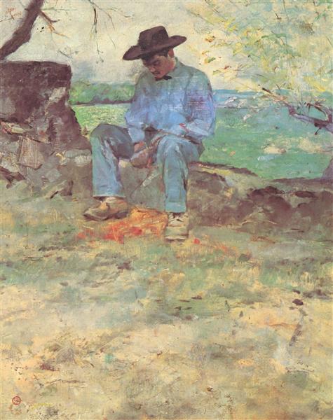 Le Jeune Routy, 1882 - Henri de Toulouse-Lautrec
