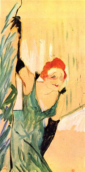 Yvette Guilbert, 1894 - Henri de Toulouse-Lautrec