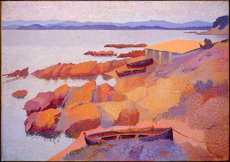 Coast Near Antibes, 1891 - Henri-Edmond Cross