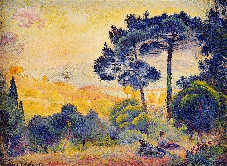 Provence Landscape, 1898 - Henri-Edmond Cross