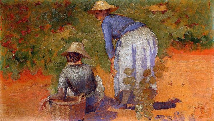 Study for The Grape Pickers, 1892 - Анрі Едмон Кросс