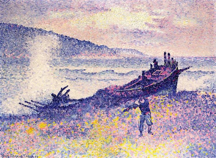 The Wreck, 1899 - Henri Edmond Cross